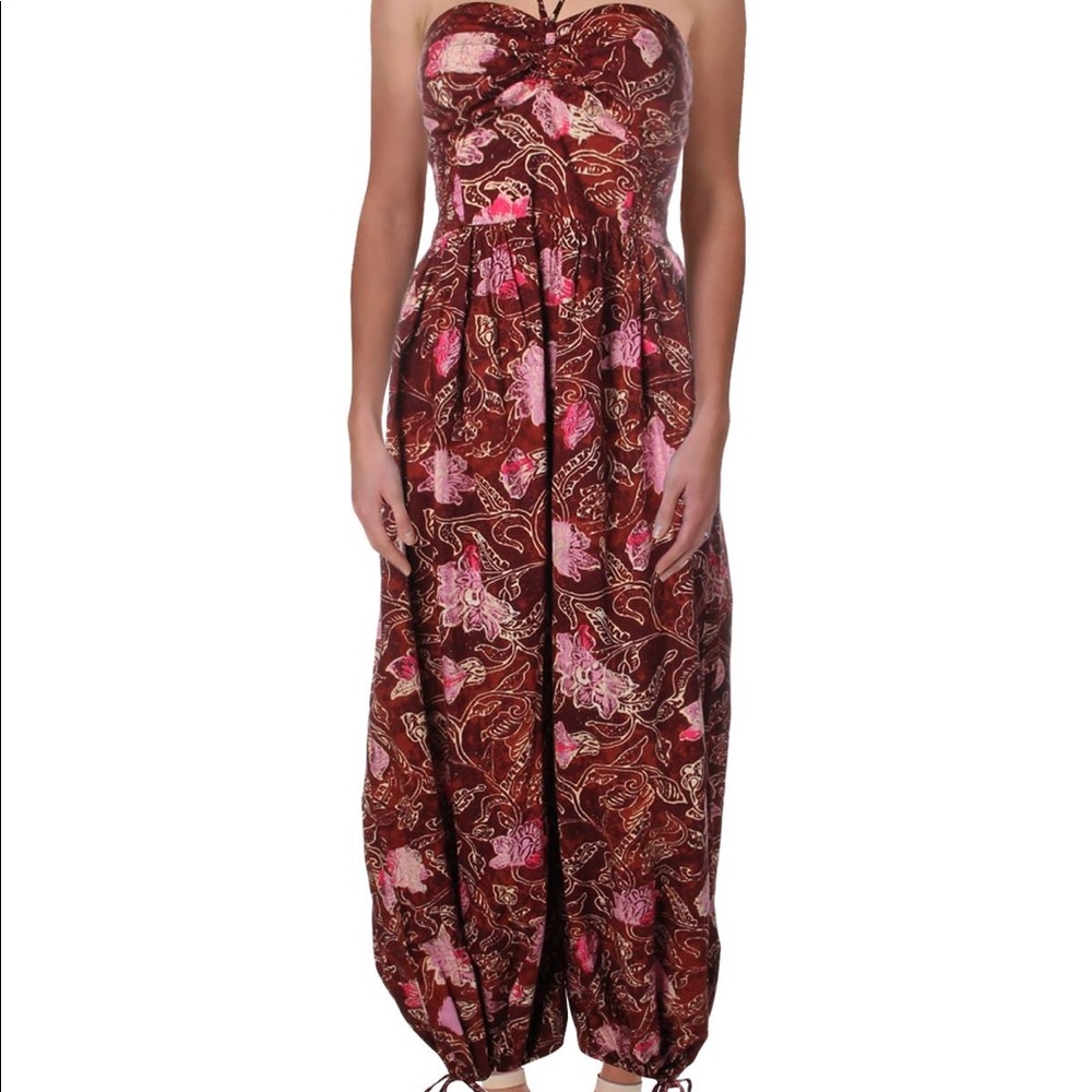 Free People Iris Halter Jumpsuit, Size S